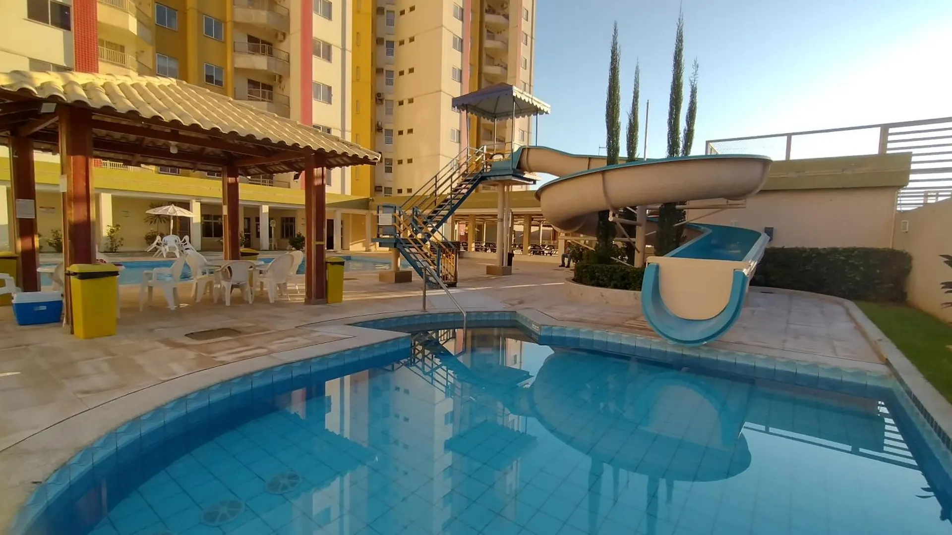 Resid. Prive Das Thermas 1 Com 7 Piscinas E Toboagua Acquaalegria Infantil - Localizado Prox. Walter Park Caldas Novas 0*,  Brasilien